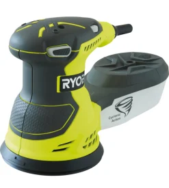 Levigatrice rotorbitale elettrica ryobi "ros300" 300 w