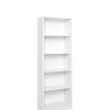Libreria "peggy" con 4 ripiani, 58x168x28 cm