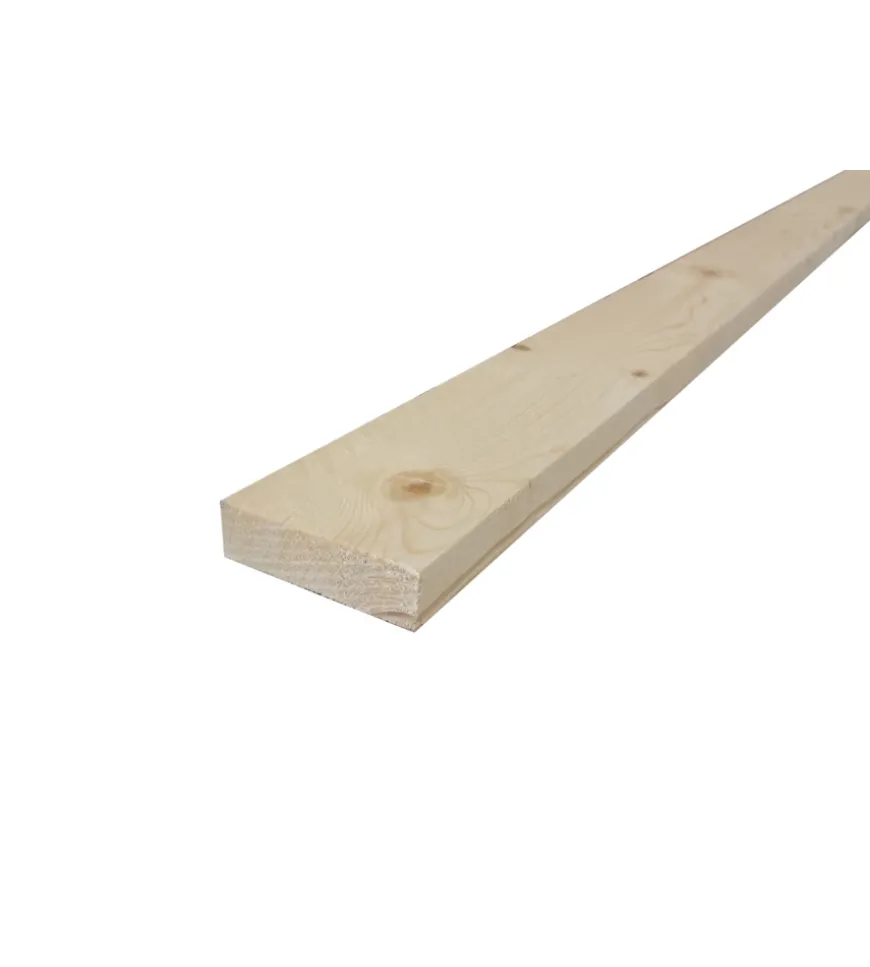Listello in abete grezzo 15 x 50 x 2000 mm