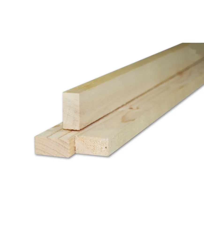 Listello in abete grezzo 25 x 40 x 2000 mm
