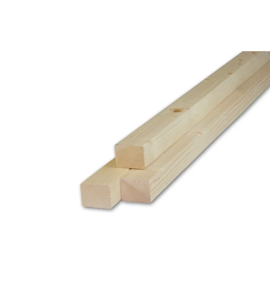 Listello in abete piallato 30 x 30 x 1000 mm