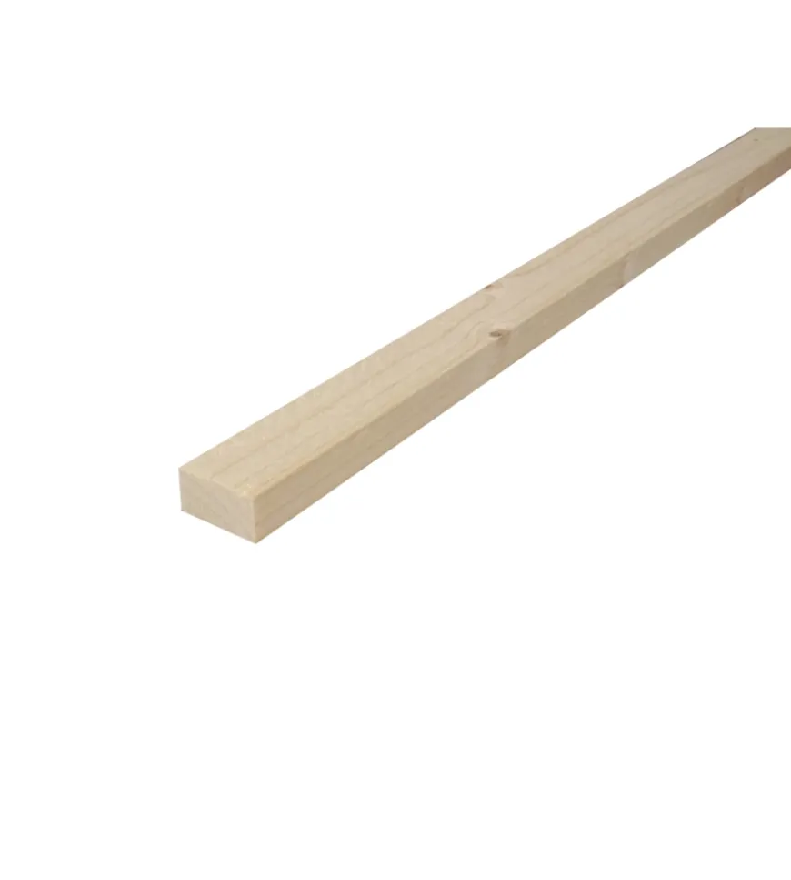 Listello in legno di abete grezzo 20x25x1000 mm