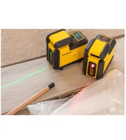 Livella laser 360 stanley con raggio rosso