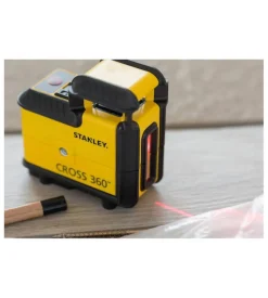 Livella laser 360 stanley con raggio rosso
