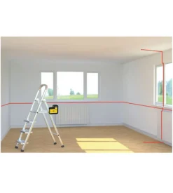 Livella laser 360 stanley con raggio rosso