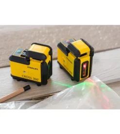 Livella laser 360 stanley con raggio rosso