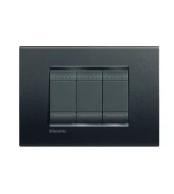 Ll placca 3p antracite - bticino.