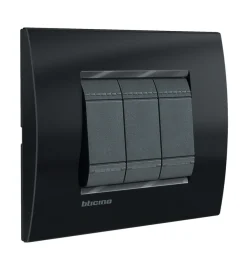 Ll placca 3p antracite - bticino.