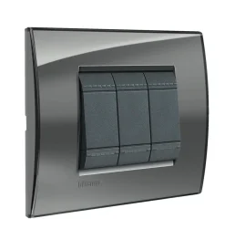 Ll placca 3p fumo di londra - bticino.