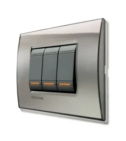 Ll placca 3p fumo di londra - bticino.