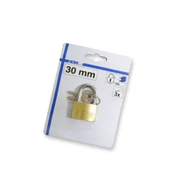 Lucchetti ottone con 3 chiavi