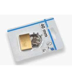 Lucchetti ottone con 3 chiavi