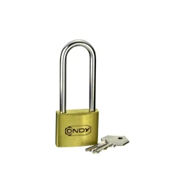 Lucchetto in ottone pesante arco lungo