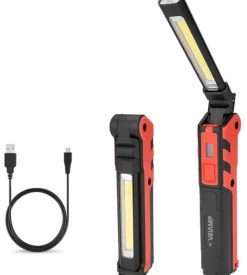 Luce d'ispezione 2in1 350 lm + torcia ricaricabile 150 lm