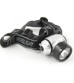 Luce frontale led con fascia doppia - 40 lumen 1w