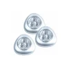 Luci adesive a 3 led, 3 pz.