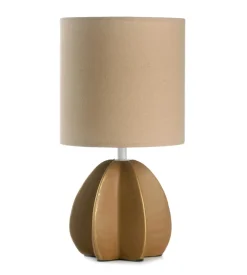 Lume da tavolo onli "carambola" ruggine, e14