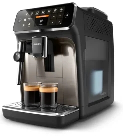 Macchina da caffè automatica philips "ep4327/90" con display intuitivo, 1500 w