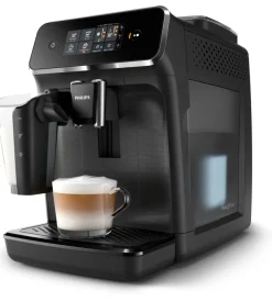 Macchina da caffè automatica philips "ep2230/10" con sistema "lattego", 1500 w