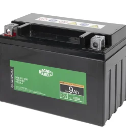 Magneti marelli batteria moto e scooter 9ah 12v 120a tecnologia agm sigillata polo positivo sinistro