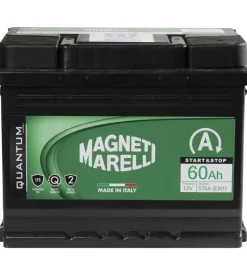 Magneti marelli batteria auto 60ah 12v 520a start e stop