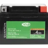 Magneti marelli batteria moto e scooter 4ah 12v 50a tecnologia agm sigillata polo positivo destro