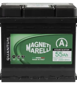 Magneti marelli batteria per auto start&stop 55ah 12v 500a en1 per cassetta l01