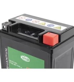 Magneti marelli batteria moto e scooter  tecnologia 5ah 12v 65a agm sigillata polo positivo destro