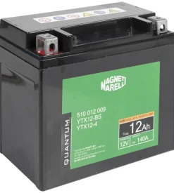 Magneti marelli batteria moto e scooter 12ah 12v 140a tecnologia agm sigillata polo positivo sinistro