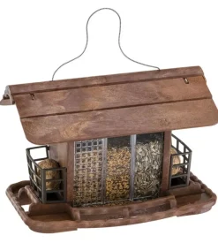 Mangiatoia silos per uccelli selvatici "jok 2", 34x26x23 cm - ferplast