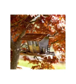 Mangiatoia silos per uccelli selvatici "jok 2", 34x26x23 cm - ferplast