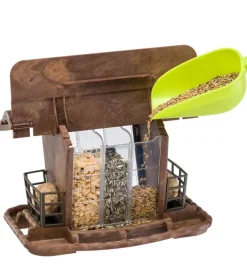 Mangiatoia silos per uccelli selvatici 