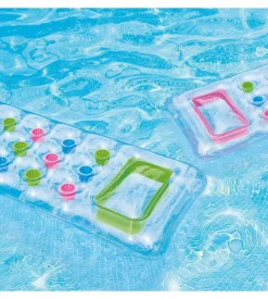 Materassino gonfiabile 18 buchi intex trasparente cm 188x71 i.13 - cod. 59894eu