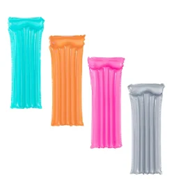 Materassino gonfiabile per piscina bestway tinta unita con colori assortiti 183x76 cm