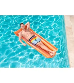 Materassino gonfiabile per piscina bestway tinta unita con colori assortiti 183x76 cm