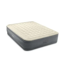 Materasso matrimoniale autogonfiante intex "airbed dura-beam premaire ii" colore beige con connessione bluetooth, 152x203x46 cm - cod. 64926nd