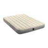 Materasso matrimoniale gonfiabile intex "airbed dura-beam single-high" crema 152x203x25 cm - cod. 64103