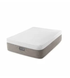 Materasso matrimoniale gonfiabile intex "truaire foam" marrone 152x203x51 cm - cod. 64084