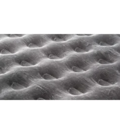 Materasso matrimoniale gonfiabile da campeggio brunner "flair jumbo" nero 203x157x38 cm