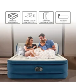 Materasso matrimoniale gonfiabile intex 
