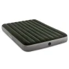 Materasso matrimoniale gonfiabile "dura-beam prestige downy" colore verde scuro con pompa a batteria, 152x203x25 cm - cod. 64779
