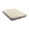 Materasso piazza e mezza gonfiabile intex "airbed dura-beam single-high" crema 137x191x25 cm - cod. 64102
