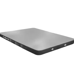 Materasso piazza e mezza autogonfiante da campeggio brunner "somni 3d" grigio 200x132x10 cm