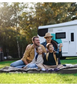 Materasso piazza e mezza autogonfiante da campeggio brunner "somni 3d" grigio 200x132x10 cm