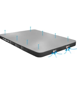 Materasso piazza e mezza autogonfiante da campeggio brunner 