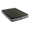 Materasso piazza e mezza gonfiabile intex "airbed dura-beam standard prestige downy" con pompa a batteria verde 137x191x25 cm - cod. 64778