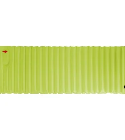 Materasso singolo gonfiabile da campeggio brunner "alveobed ip" grigio e verde 220x75 cm