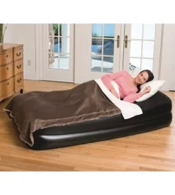 Materasso singolo gonfiabile bestway tritech floccato, 191x97x46 cm