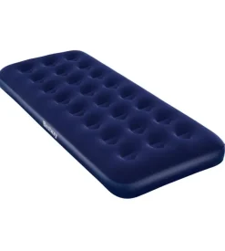 Materasso singolo gonfiabile floccato bestway in vinile blu 185x76x22 cm - cod. 67000