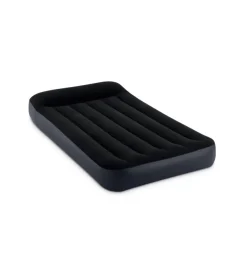 Materasso singolo gonfiabile intex "airbed dura-beam pillow rest classic" blu scuro 99x191x25 cm - cod. 64141